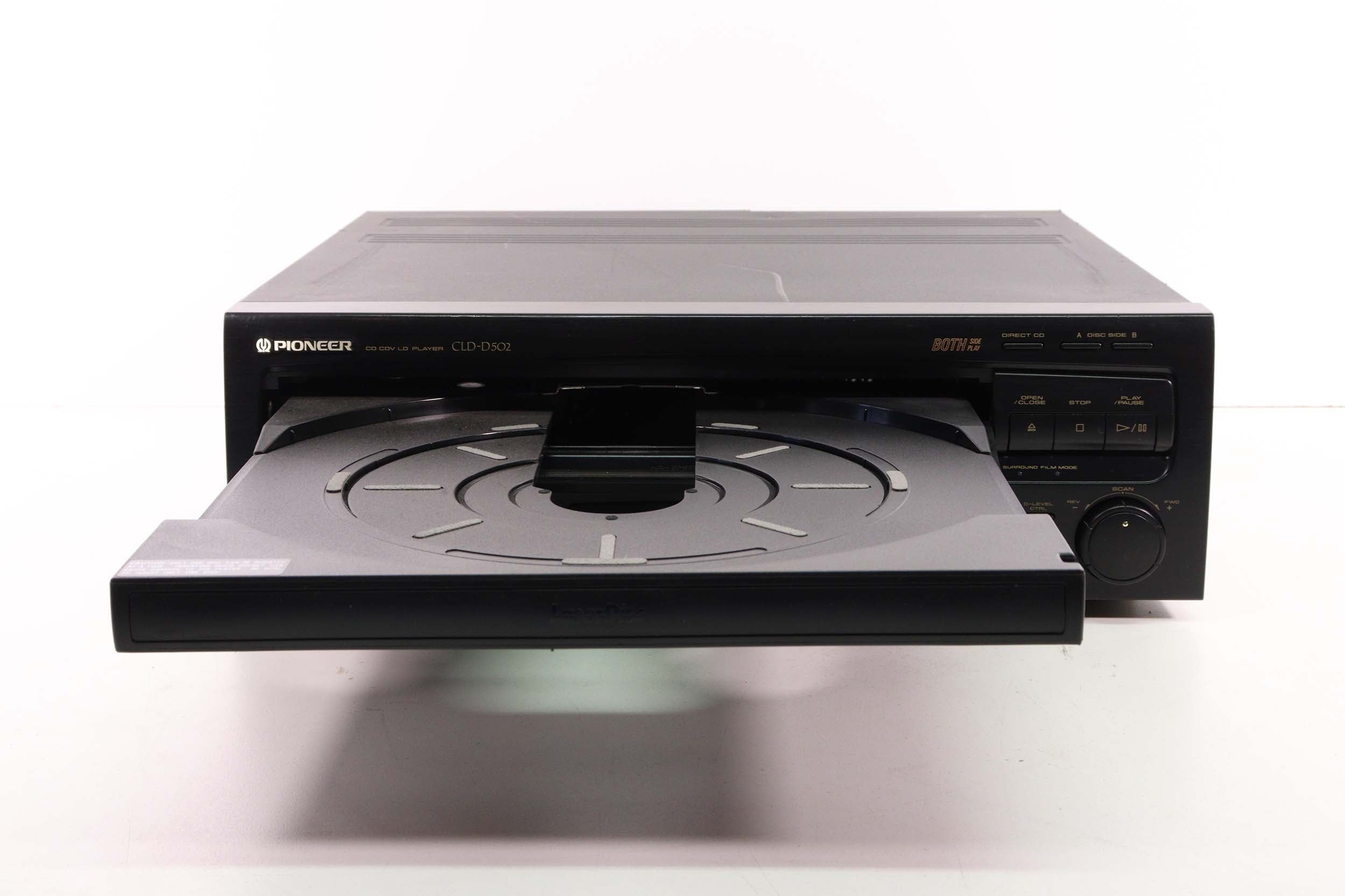 Pioneer CLD-D502 CD CDV LD Player System Both Side Play