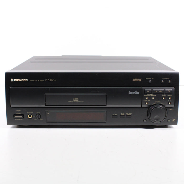 Pioneer CLD-D703 CD CDV LD Player S-Video Optical (1994)-LaserDisc Player-SpenCertified-vintage-refurbished-electronics