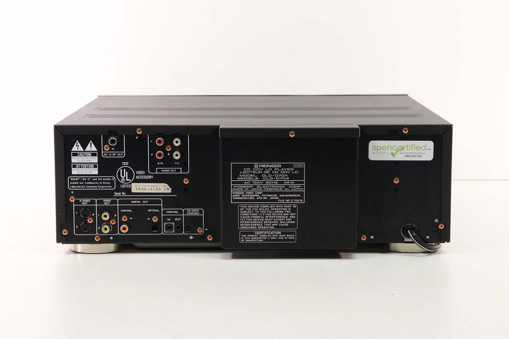 Vintage PIONEER Laser Disc Player CLD-S370 (CD CDV LD) No Remote, Power On As Is Vintage PIONEER Laser Disc Player CLD-S370 (CD CDV LD) No Remote, Power On As Is