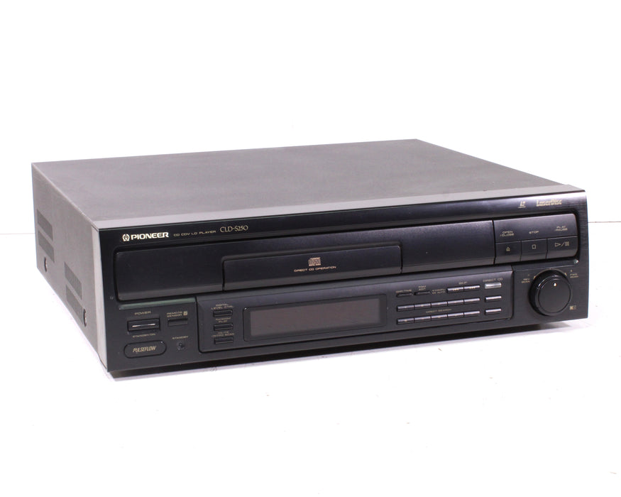 Pioneer CLD-S250 CD CDV LD LaserDisc Player w/ Direct CD Operation (1993)-LaserDisc Player-SpenCertified-vintage-refurbished-electronics