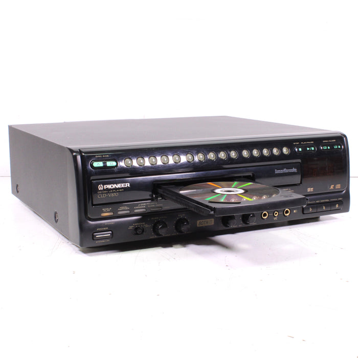 Pioneer CLD-V870 LaserDisc CD Player Industrial Grade Karaoke Compatible (1997)-LaserDisc Player-SpenCertified-vintage-refurbished-electronics