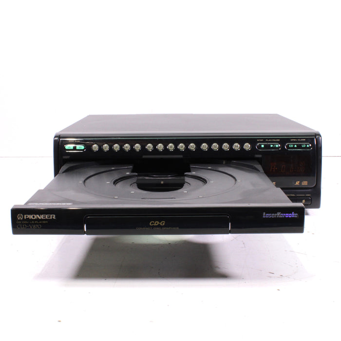 Pioneer CLD-V870 LaserDisc CD Player Industrial Grade Karaoke Compatible (1997)-LaserDisc Player-SpenCertified-vintage-refurbished-electronics