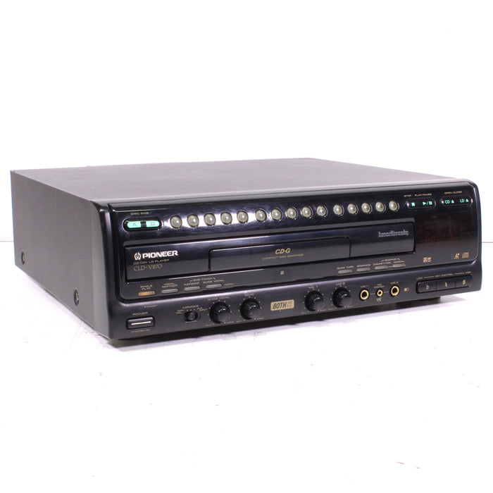 Pioneer CLD-V870 LaserDisc CD Player Industrial Grade Karaoke Compatible (1997)-LaserDisc Player-SpenCertified-vintage-refurbished-electronics