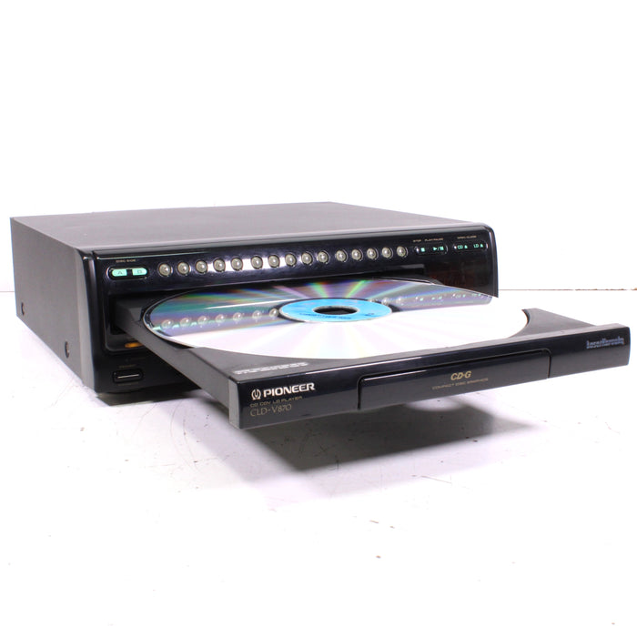 Pioneer CLD-V870 LaserDisc CD Player Industrial Grade Karaoke Compatible (1997)-LaserDisc Player-SpenCertified-vintage-refurbished-electronics