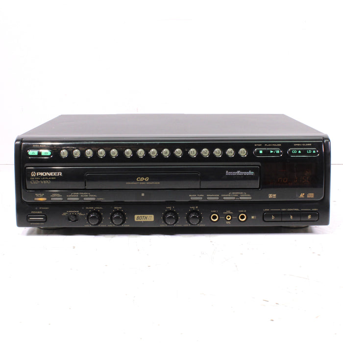 Pioneer CLD-V870 LaserDisc CD Player Industrial Grade Karaoke Compatible (1997)-LaserDisc Player-SpenCertified-vintage-refurbished-electronics