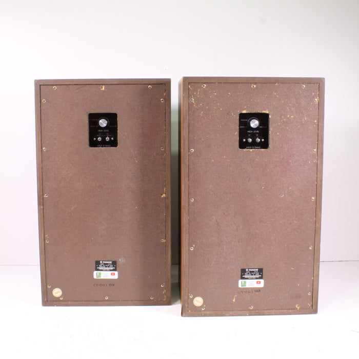 Pioneer CS-77 Retro Large Bookshelf Speaker Pair (AS IS)-Speakers-SpenCertified-vintage-refurbished-electronics