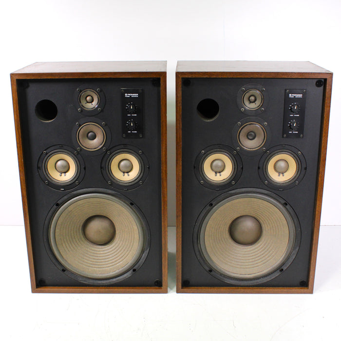 Pioneer CS-811A Vintage 4-Way Speaker System Pair (1975)-Speakers-SpenCertified-vintage-refurbished-electronics