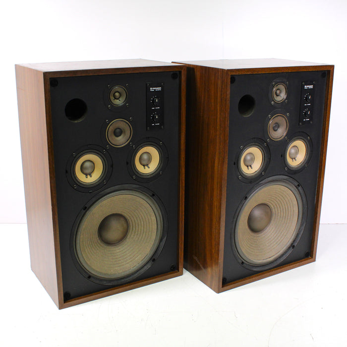 Pioneer CS-811A Vintage 4-Way Speaker System Pair (1975)-Speakers-SpenCertified-vintage-refurbished-electronics