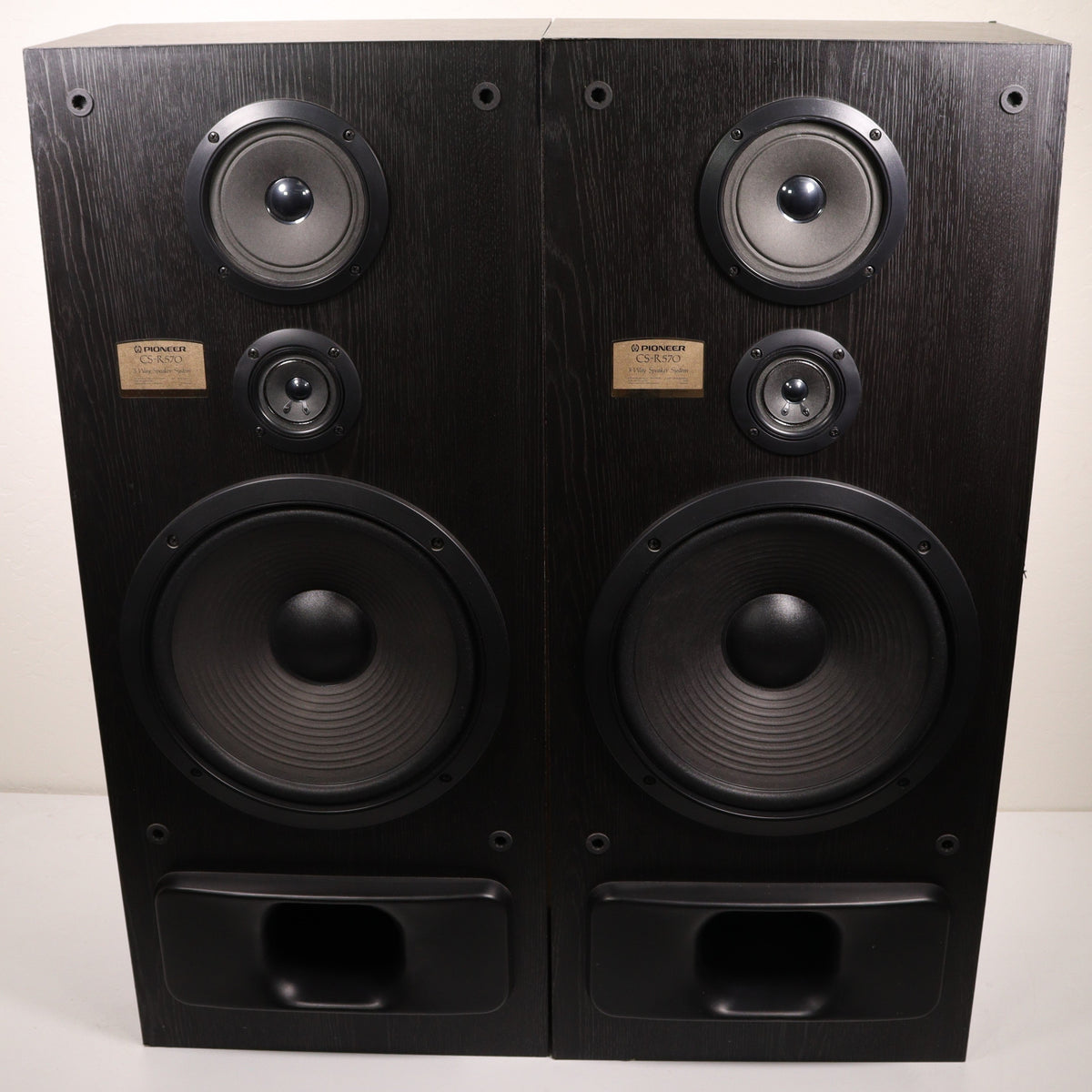 Pioneer CS-R570 3-Way Speaker System Pair — SpenCertified
