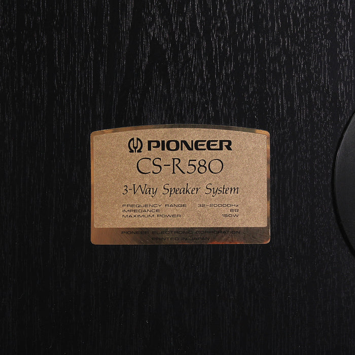 Pioneer CS-R580 3-Way Floorstanding Speakers Pair-Speakers-SpenCertified-vintage-refurbished-electronics
