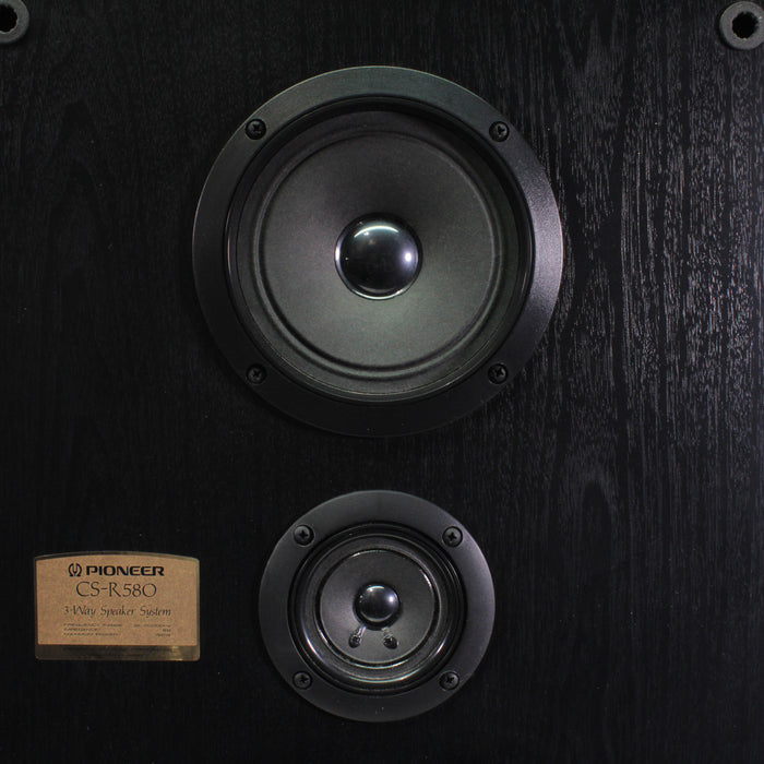 Pioneer CS-R580 3-Way Floorstanding Speakers Pair-Speakers-SpenCertified-vintage-refurbished-electronics