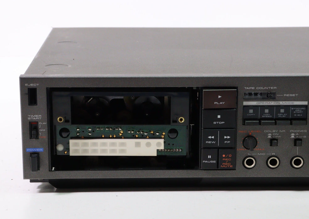 Pioneer CT-05W Double Stereo Cassette Tape Deck (MISSING CASSETTE DOOR)-Cassette Players & Recorders-SpenCertified-vintage-refurbished-electronics