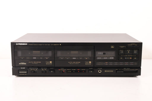 Pioneer CT-1280WR Dual Cassette Deck (AS IS)-Cassette Players & Recorders-SpenCertified-vintage-refurbished-electronics
