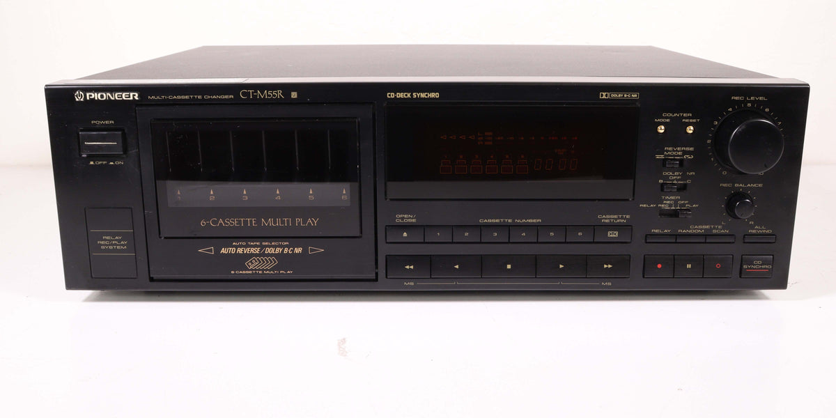 Pioneer CT-M55R 6 Cassette Changer Multi-Cassette Player
