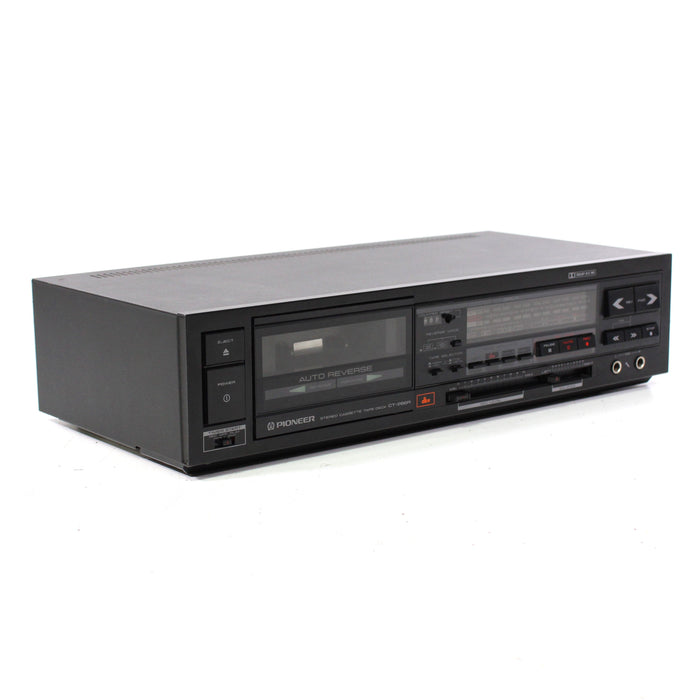 Pioneer CT-S66R Auto Reverse Stereo Cassette Tape Deck with DBX (1985)-Cassette Players & Recorders-SpenCertified-vintage-refurbished-electronics
