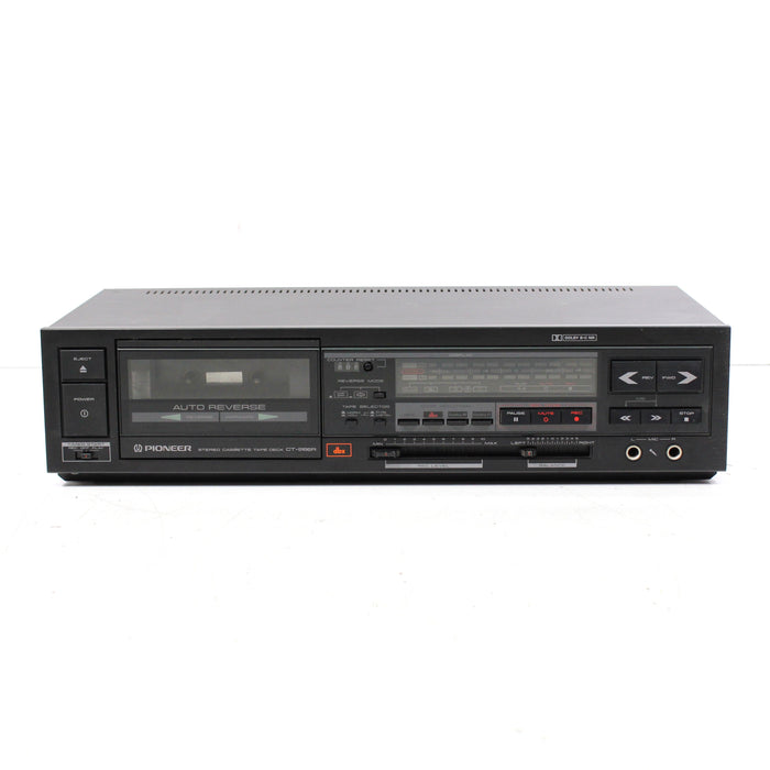 Pioneer CT-S66R Auto Reverse Stereo Cassette Tape Deck with DBX (1985)-Cassette Players & Recorders-SpenCertified-vintage-refurbished-electronics