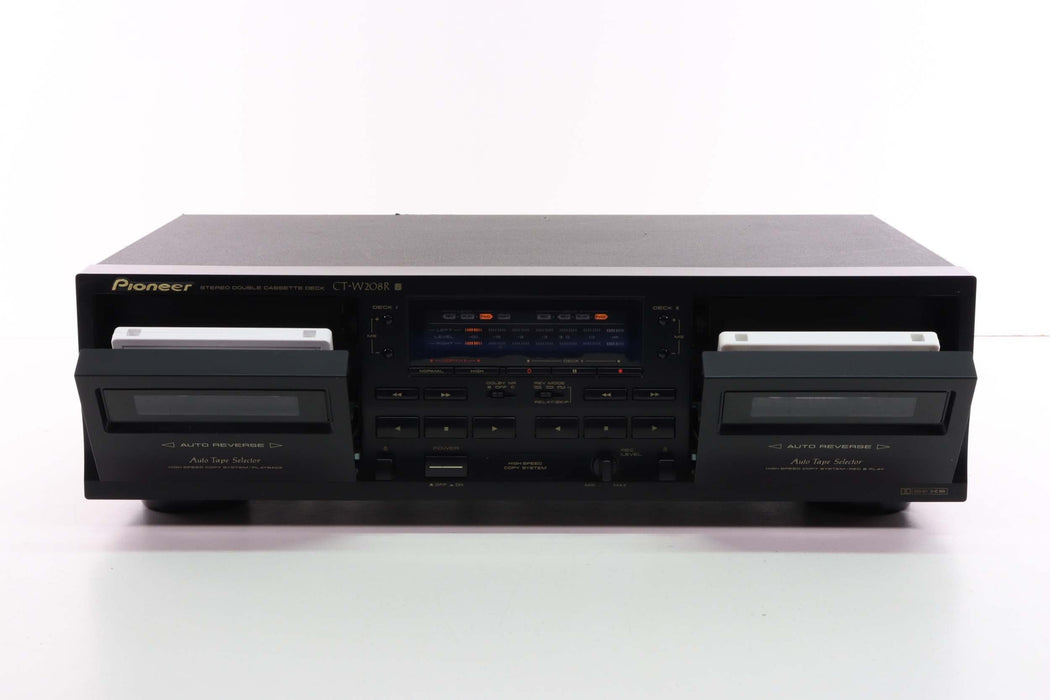 Pioneer CT-W208R Dual Deck Cassette Player-Electronics-SpenCertified-vintage-refurbished-electronics