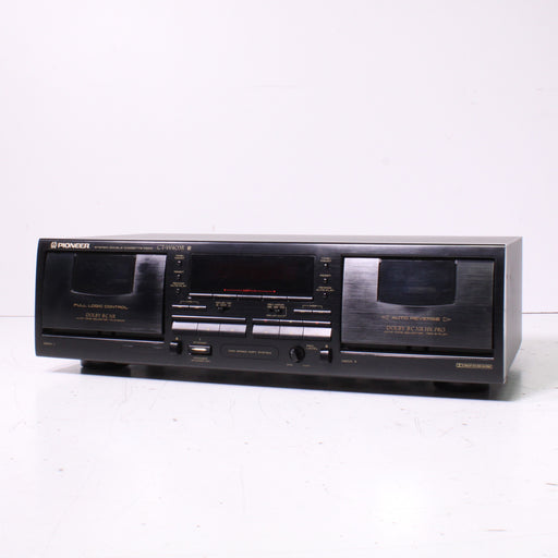 Pioneer CT-W403R Stereo Dual Cassette Tape Deck Auto Reverse-Cassette Players & Recorders-SpenCertified-vintage-refurbished-electronics
