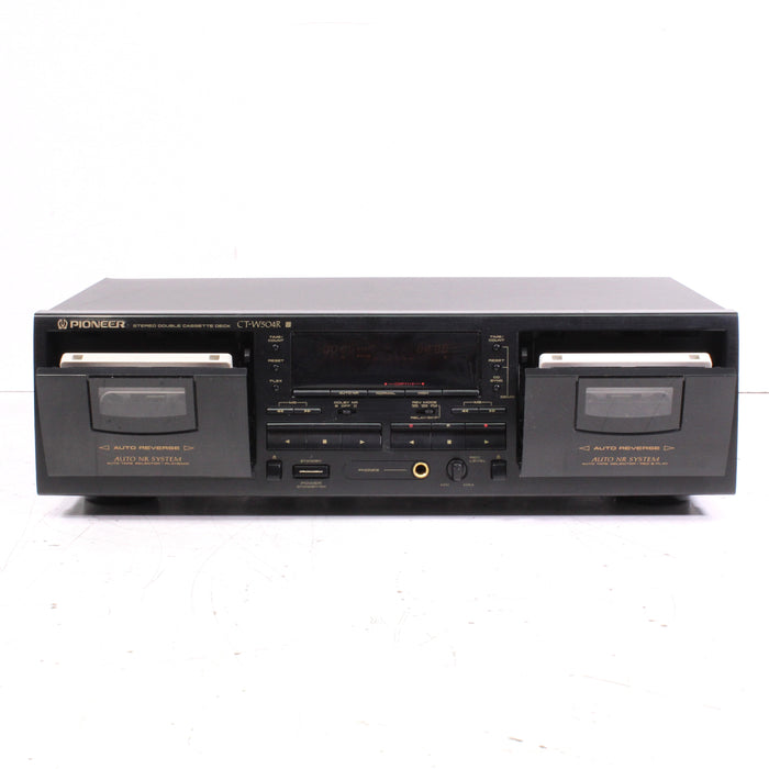 Pioneer CT-W504R Dual Cassette Deck Auto-Reverse Dolby B/C High-Speed Dubbing (1995)-Cassette Players & Recorders-SpenCertified-vintage-refurbished-electronics