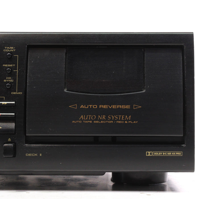 Pioneer CT-W504R Dual Cassette Deck Auto-Reverse Dolby B/C High-Speed Dubbing (1995)-Cassette Players & Recorders-SpenCertified-vintage-refurbished-electronics