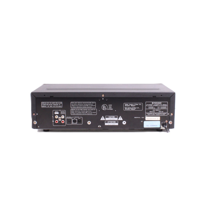 Pioneer CT-W530R Dual Deck Cassette Player Auto Reverse Dolby B/C Tape Deck-Cassette Players & Recorders-SpenCertified-vintage-refurbished-electronics