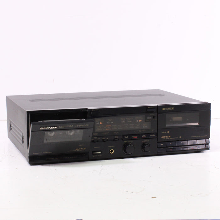 Pioneer CT-W600R Dual Deck Cassette Player Dolby B-C NR-Cassette Players & Recorders-SpenCertified-vintage-refurbished-electronics