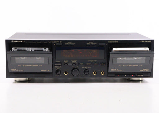 Pioneer CT-W650R Stereo Double Cassette Deck-Cassette Players & Recorders-SpenCertified-vintage-refurbished-electronics