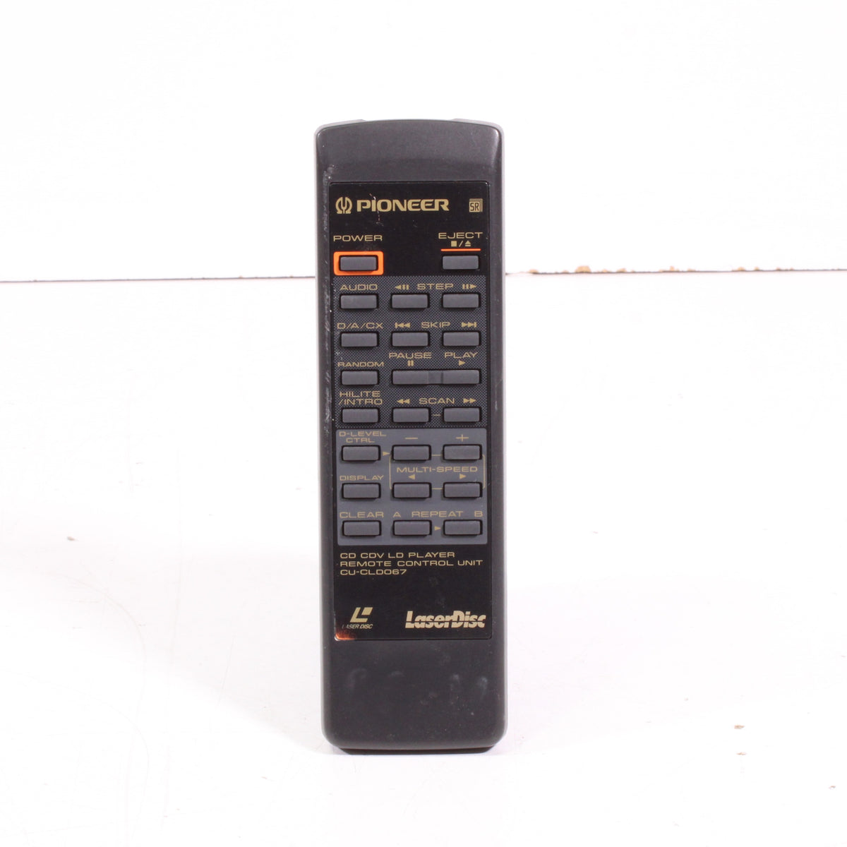 Pioneer CU-CLD067 Remote Control for CD CVD LD Player CLD-S250, CLD-S2 ...