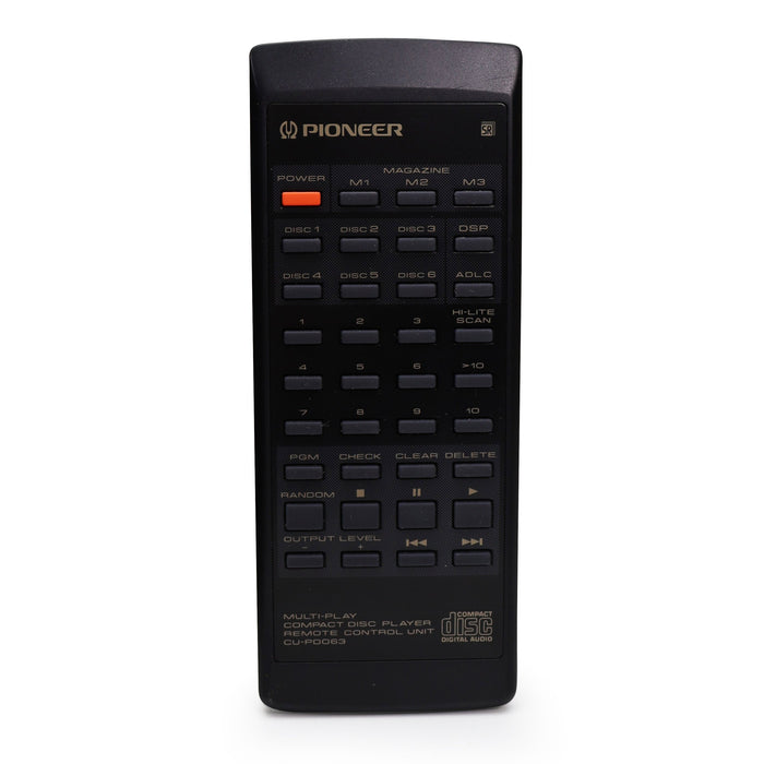 Pioneer CU-PD063 CD Digital Audio System Remote Control-Remote-SpenCertified-refurbished-vintage-electonics