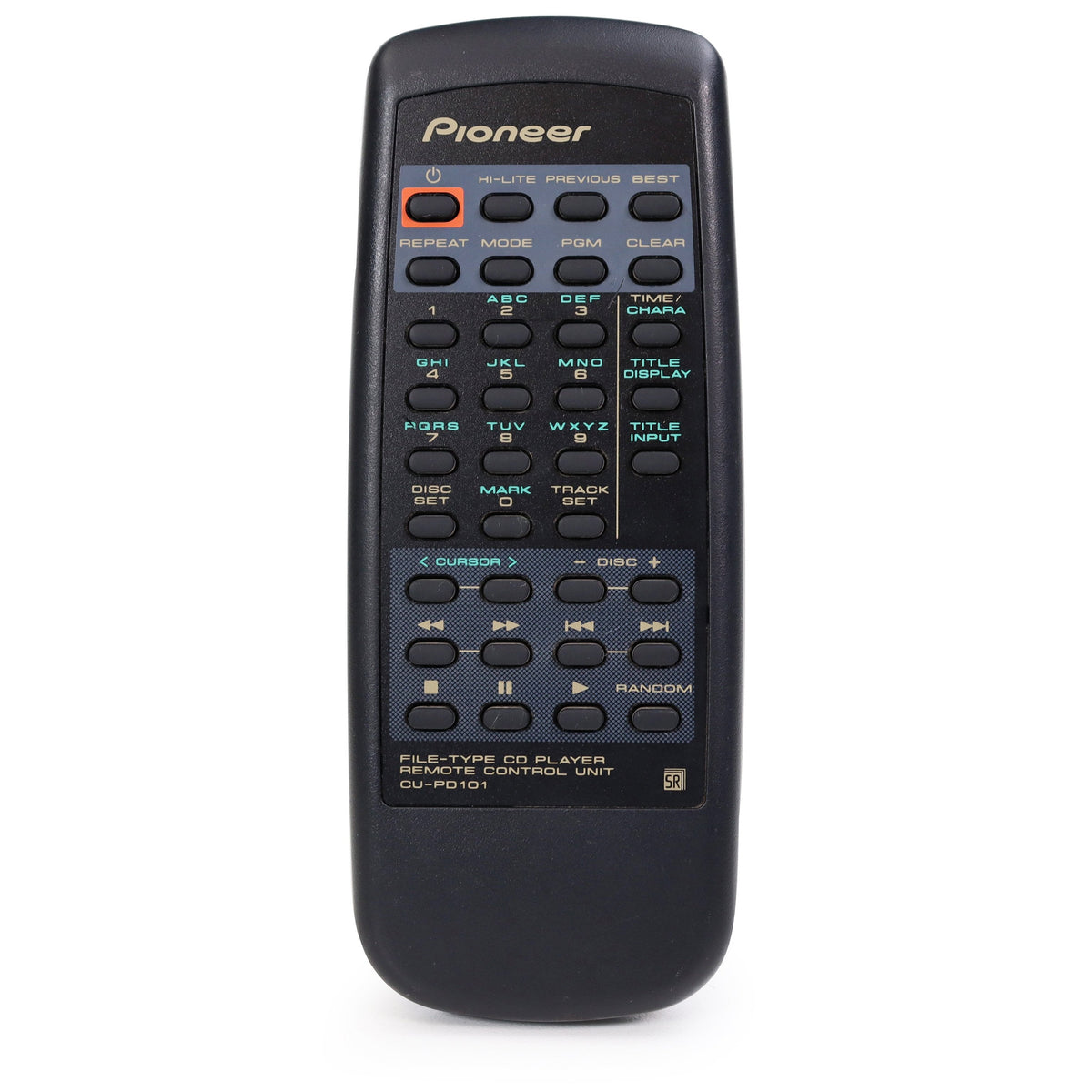 Pioneer CU-PD101 Remote Control for File-Type CD Player PD-F958 PD-F90 ...