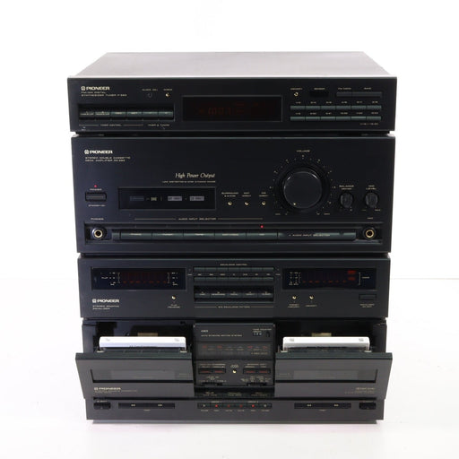 Pioneer DC-Z93 and F-Z93 Stereo Double Cassette Deck and Tuner System-Cassette Players & Recorders-SpenCertified-vintage-refurbished-electronics