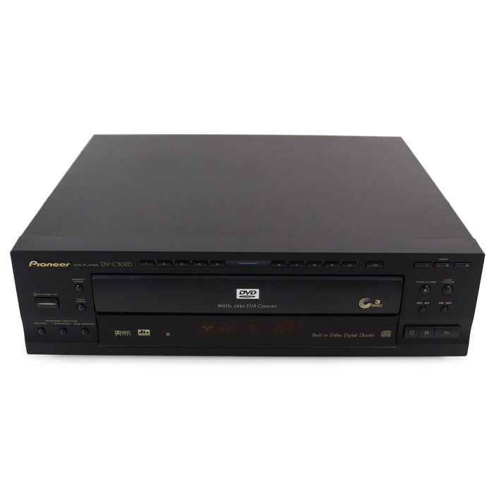 Pioneer DV-C302D 3 Disc DVD Carousel Changer-Electronics-SpenCertified-refurbished-vintage-electonics