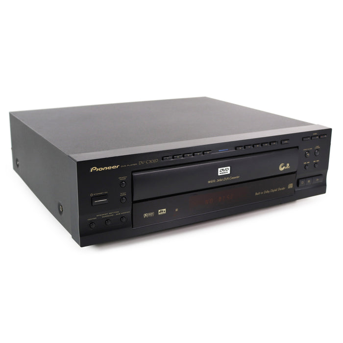 Pioneer DV-C302D 3 Disc DVD Carousel Changer-Electronics-SpenCertified-refurbished-vintage-electonics