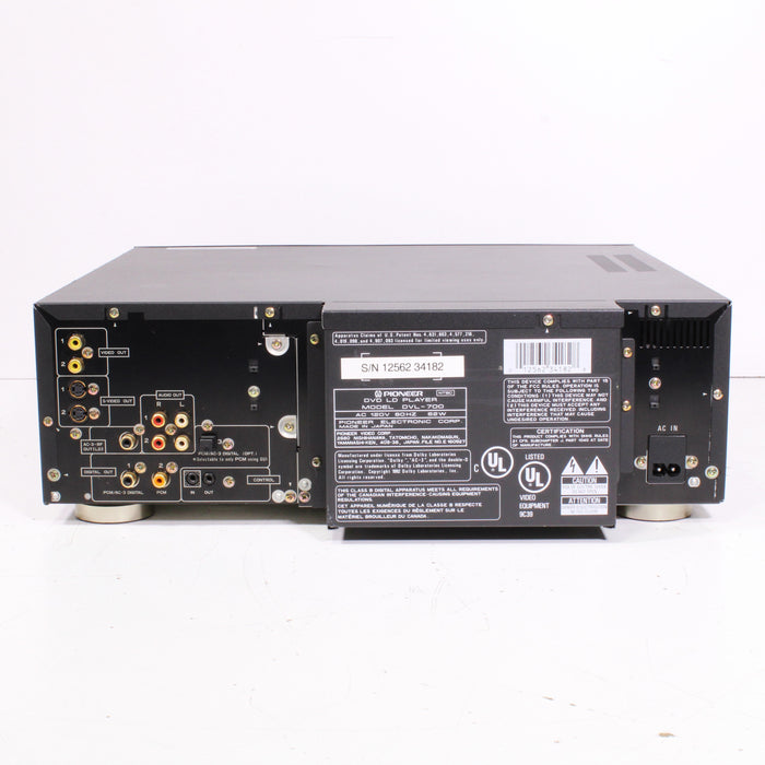 Pioneer DVL-700 DVD LD LaserDisc Combo Player S-Video Both Side Play-LaserDisc Player-SpenCertified-vintage-refurbished-electronics