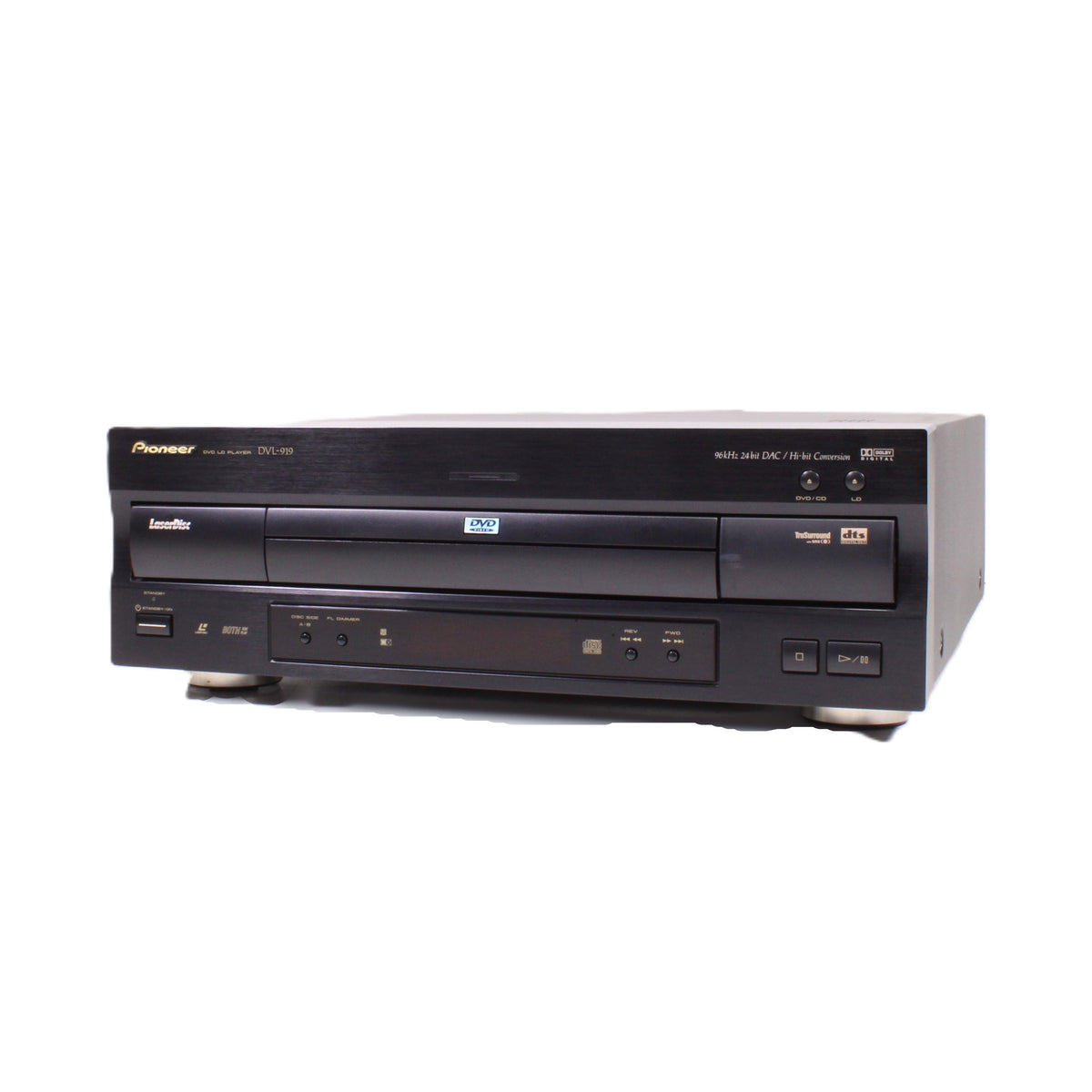 Pioneer DVL-919 LaserDisc DVD CD Player Component S-Video Dolby