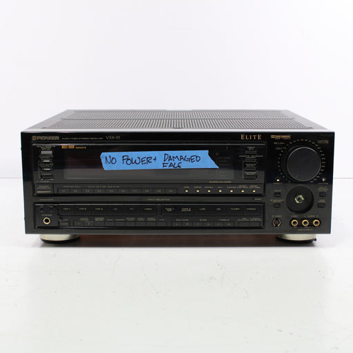 Pioneer Elite VSX-95 AV Stereo Receiver with Phono (1991) (NO REMOTE) (AS IS)-Audio & Video Receivers-SpenCertified-vintage-refurbished-electronics