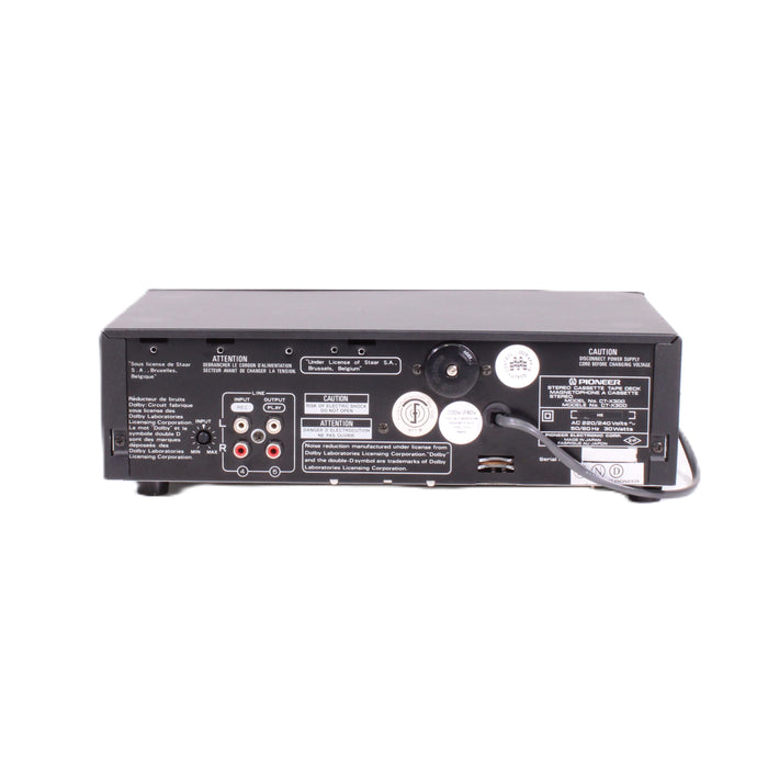 Pioneer F-X500L Digital AM/FM Tuner & CT-X300 Cassette Deck Stereo Component Bundle-Cassette Players & Recorders-SpenCertified-vintage-refurbished-electronics