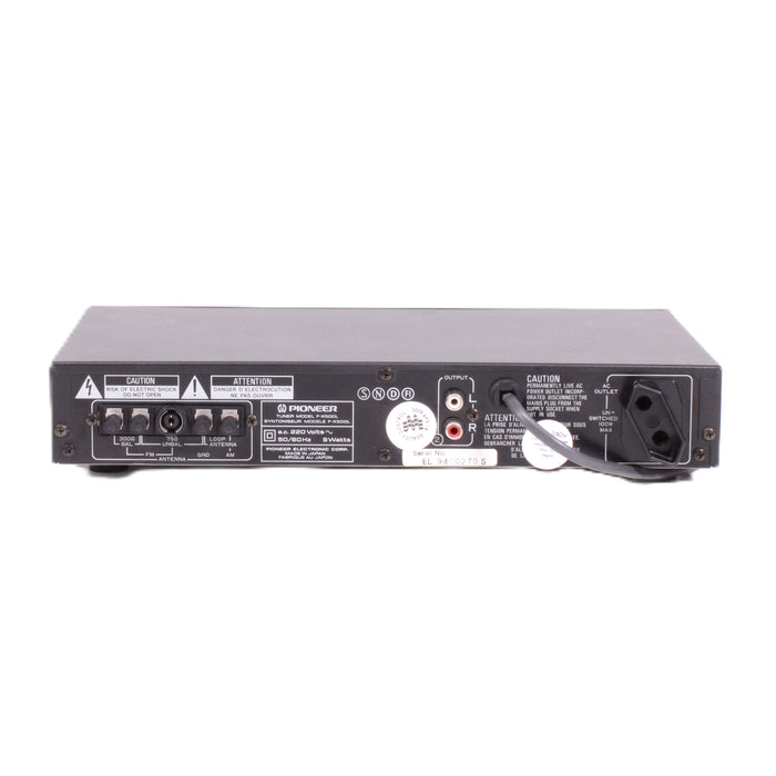 Pioneer F-X500L Digital AM/FM Tuner & CT-X300 Cassette Deck Stereo Component Bundle-Cassette Players & Recorders-SpenCertified-vintage-refurbished-electronics