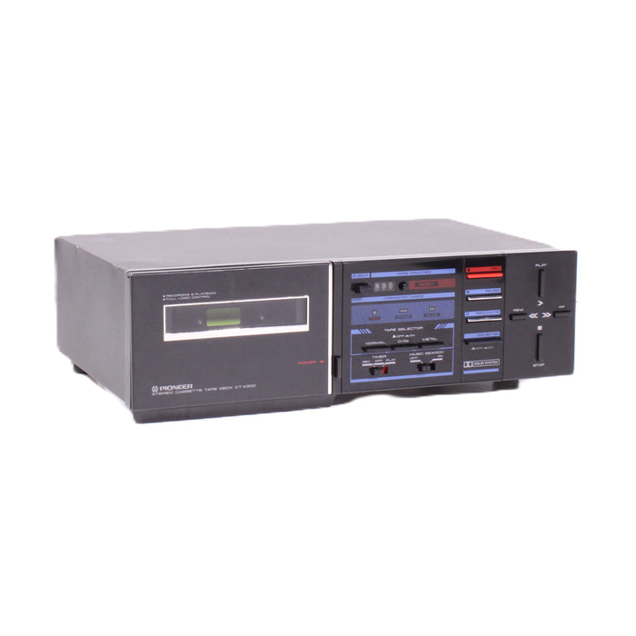 Pioneer F-X500L Digital AM/FM Tuner & CT-X300 Cassette Deck Stereo Component Bundle-Cassette Players & Recorders-SpenCertified-vintage-refurbished-electronics