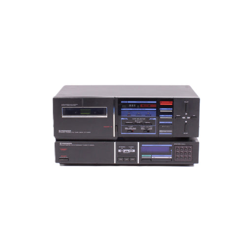 Pioneer F-X500L Digital AM/FM Tuner & CT-X300 Cassette Deck Stereo Component Bundle-Cassette Players & Recorders-SpenCertified-vintage-refurbished-electronics