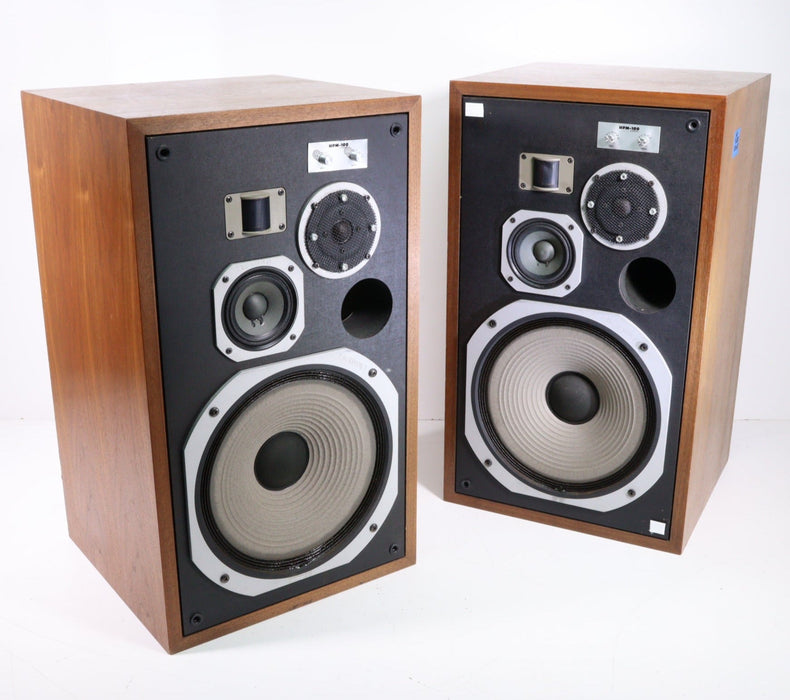 Pioneer HPM-100 4-Way Loudspeaker Speaker Pair (NO TWEETER SOUND)-Speakers-SpenCertified-vintage-refurbished-electronics