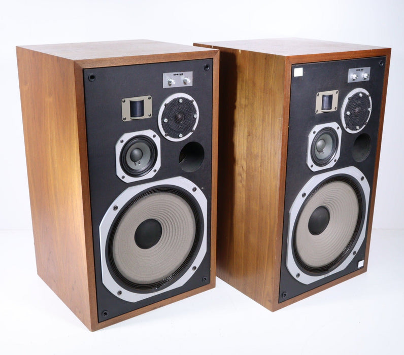 Pioneer HPM-100 4-Way Loudspeaker Speaker Pair (NO TWEETER SOUND)-Speakers-SpenCertified-vintage-refurbished-electronics