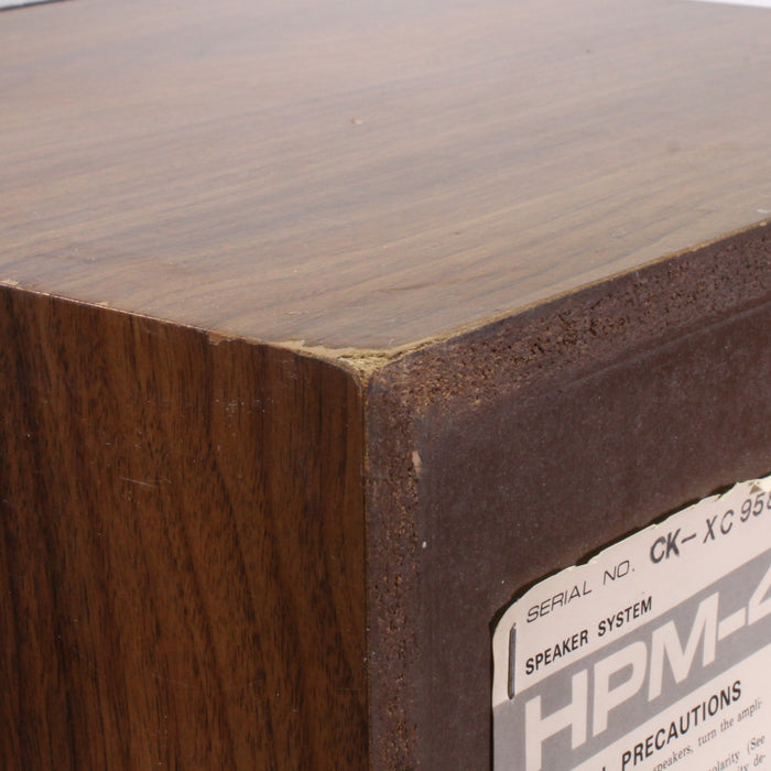 Pioneer HPM-40 Bass Reflex Type 3-Way Loudspeaker Pair (1976)-Speakers-SpenCertified-vintage-refurbished-electronics