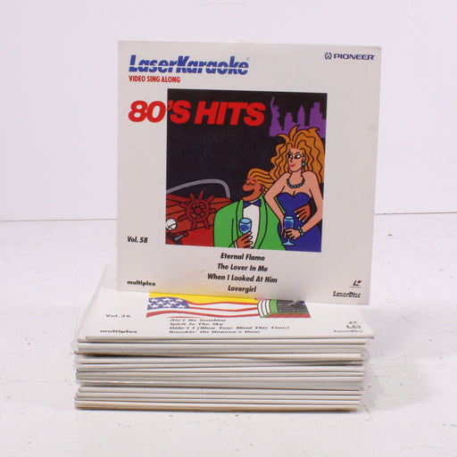 Pioneer LaserKaraoke LaserDisc Bundle of 18 Discs-Records & LPs-SpenCertified-vintage-refurbished-electronics