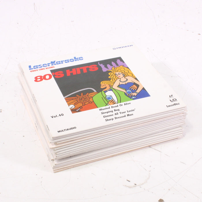 Pioneer LaserKaraoke LaserDisc Bundle of 18 Discs-Records & LPs-SpenCertified-vintage-refurbished-electronics