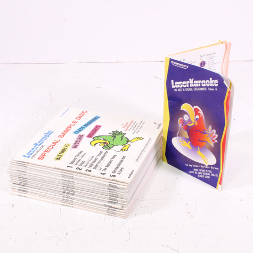 Pioneer LaserKaraoke LaserDisc Bundle of 18 Discs-Records & LPs-SpenCertified-vintage-refurbished-electronics
