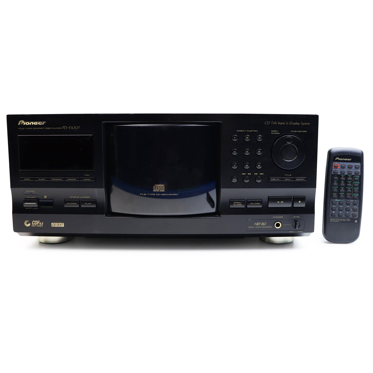 Pioneer CDチェンジャー 301連装 PD-F1007 o7r6kf1 Pioneer PD-F1007 File Type 301 CD Compact Disc Player Changer