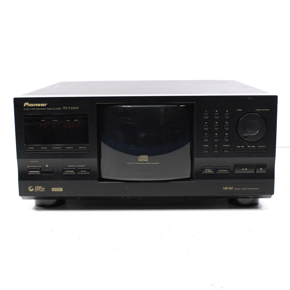 ジャンク品　PIONEER CONPACT DISC PLAYER Pioneer-PD-F1009-301-Disc-CD-