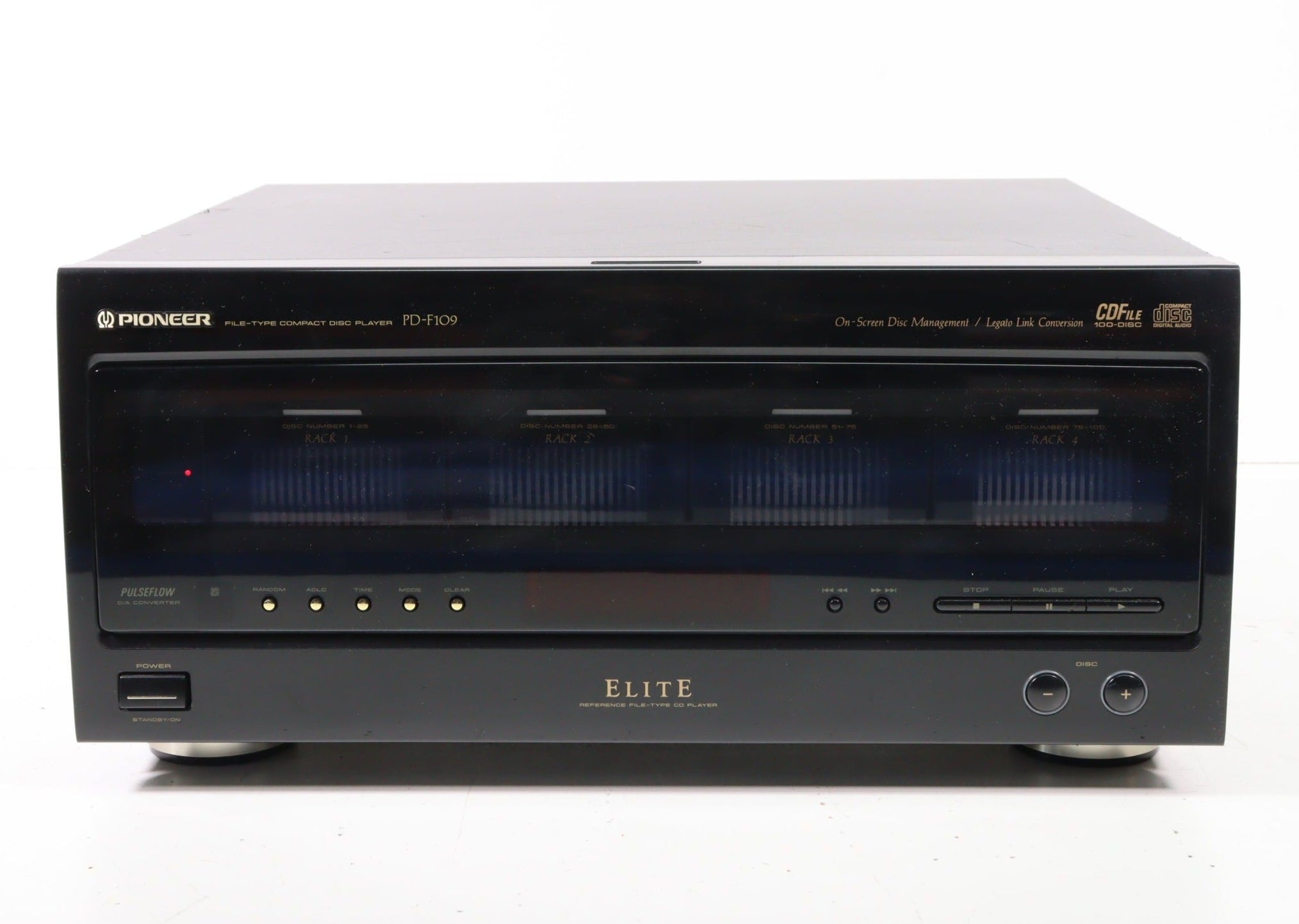 Pioneer PD-F109 100-Disc File-Type Compact Disc Player Mega CD Changer ...