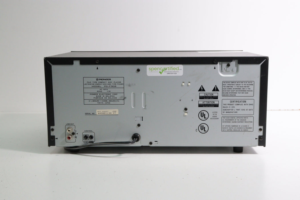 Pioneer PD-F505 25 Disc CD Player File Type Compact Disc Changer-CD Players & Recorders-SpenCertified-vintage-refurbished-electronics